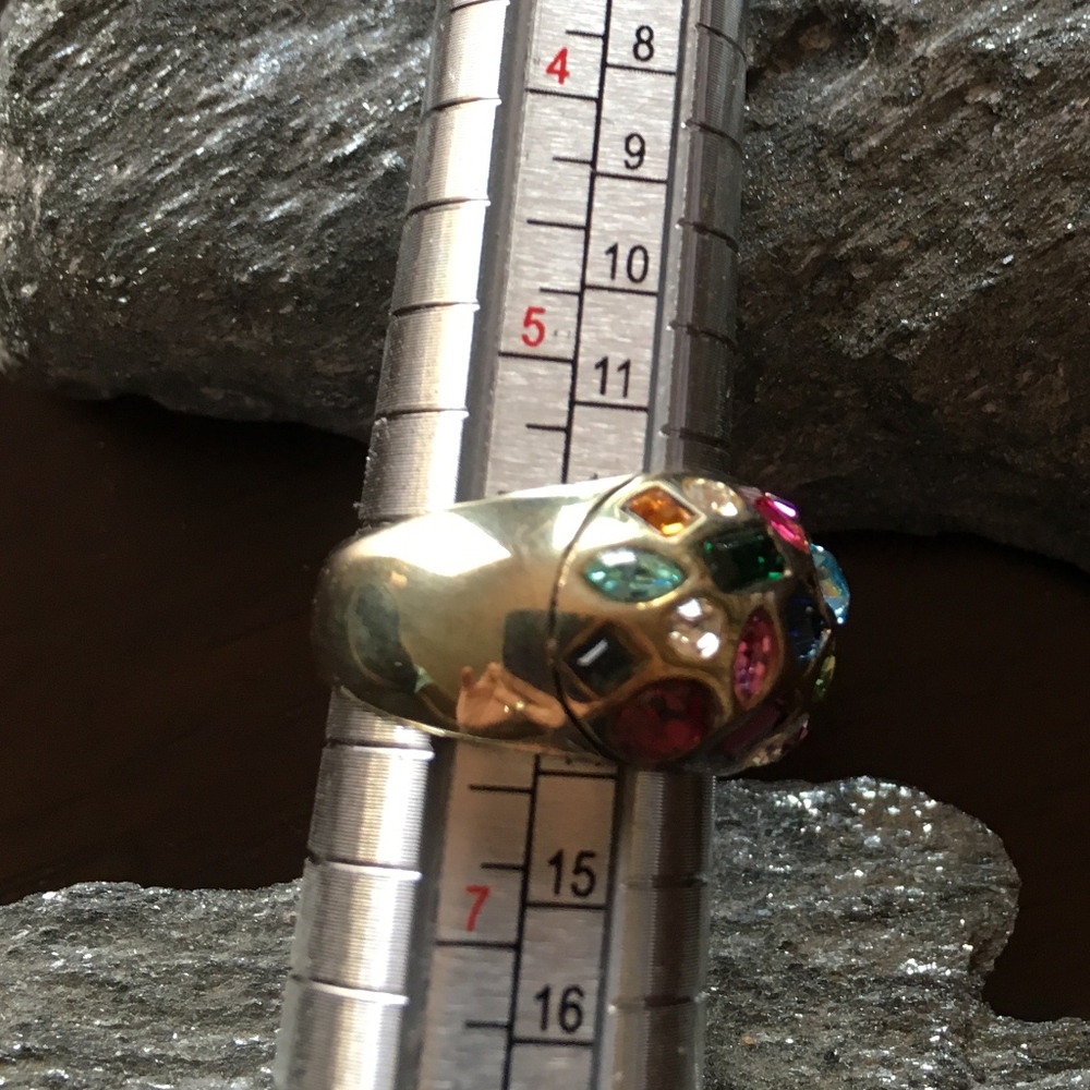 Confetti Statement Ring - image 3